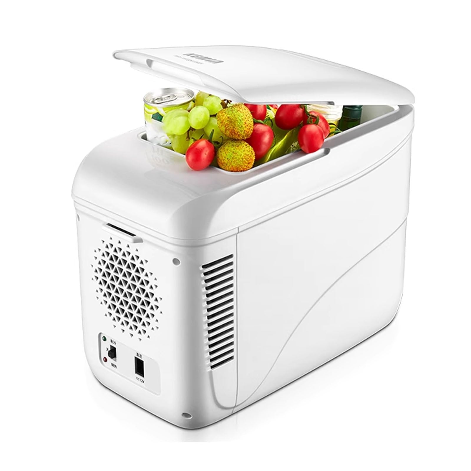 Frigorifero Piccolo Frigo Portatile Auto Minifrigorifero 9L Doppio Utilizzo for Auto E Casa Con Funzioni Di Riscaldamento E Raffreddamento 12V/220V