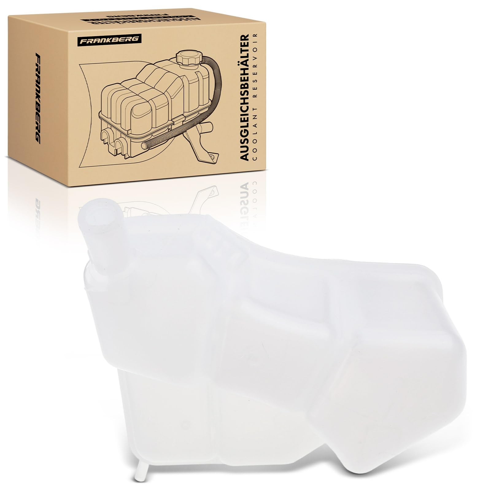 Frankberg Depósito de expansión del refrigerante 1221363 | Compatible con: Fiesta V JD JH, Fusión JU