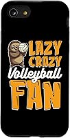 Vista 13 de iPhone 15 Voleibol Lazy Beach Vball - Funda de perezoso de voleibol