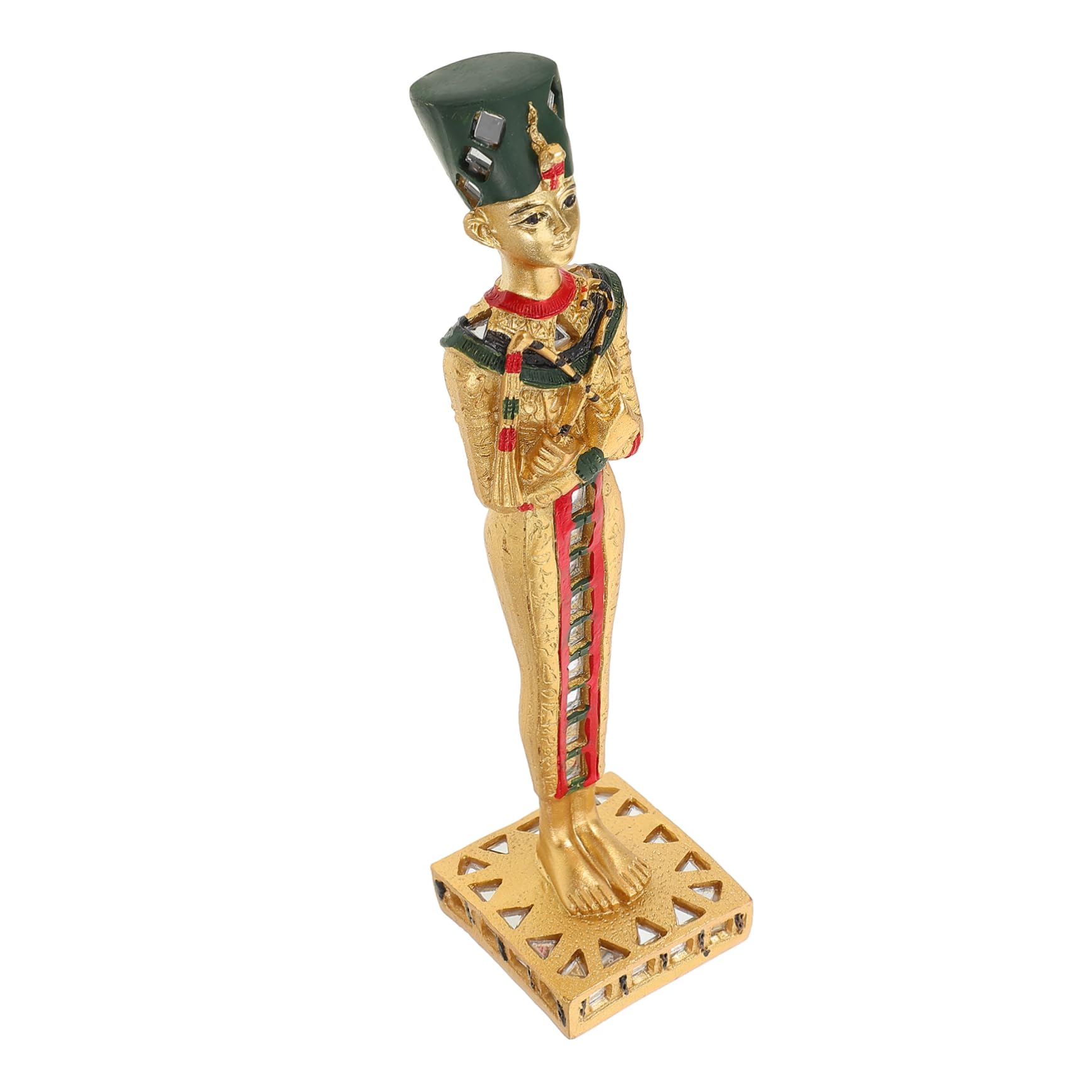 Amazon.co.jp: Luxshiny 古代風彫刻飾り 女王立像 模型 インテリア置物