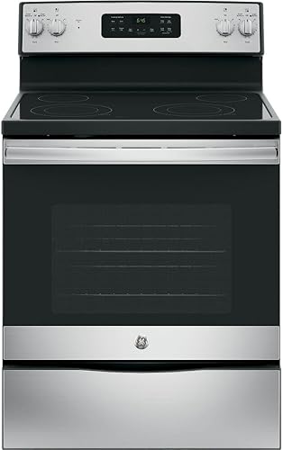 GE 30" FS Radiant Range Storage SS