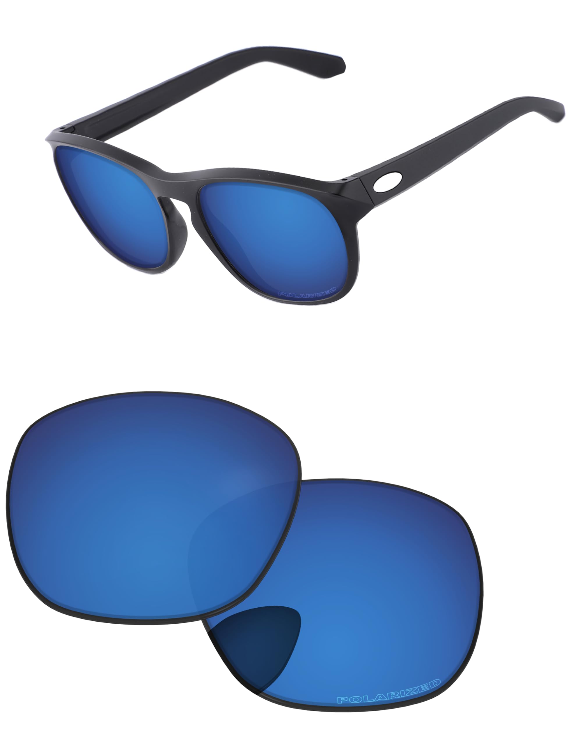 Replacement Lenses for Oakley Manorburn OO9479 56mm Sunglass - Precision Fit, UV Block &amp; Impact Resistant