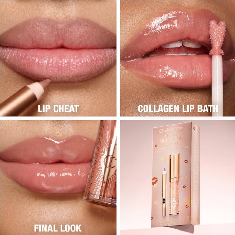 Amazon.com : NAPH Charlotte.Tilbury Mini Glossy Pink Lip Gloss +