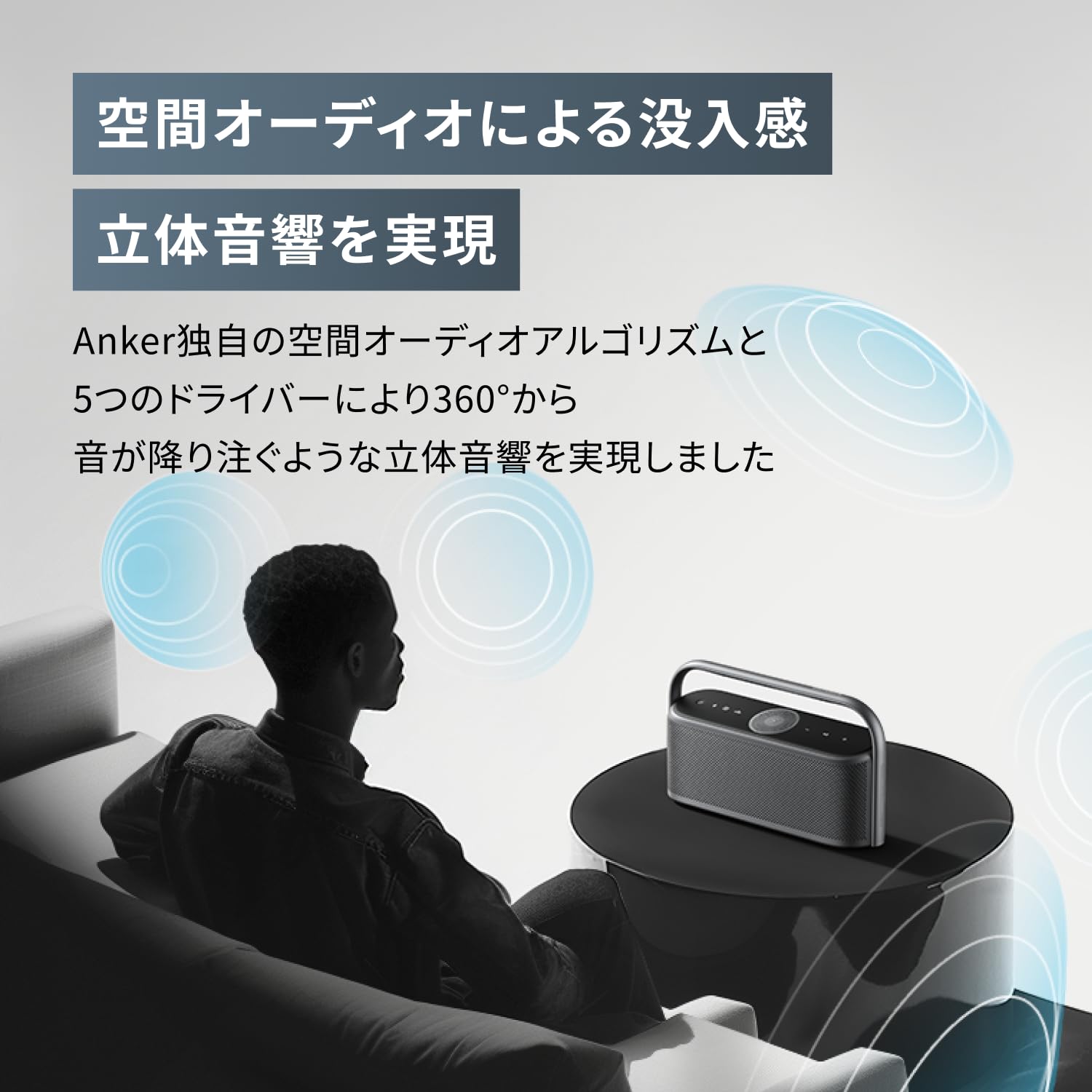 Amazon.co.jp: Anker Soundcore Motion X600 (スペースグレー) 【空間