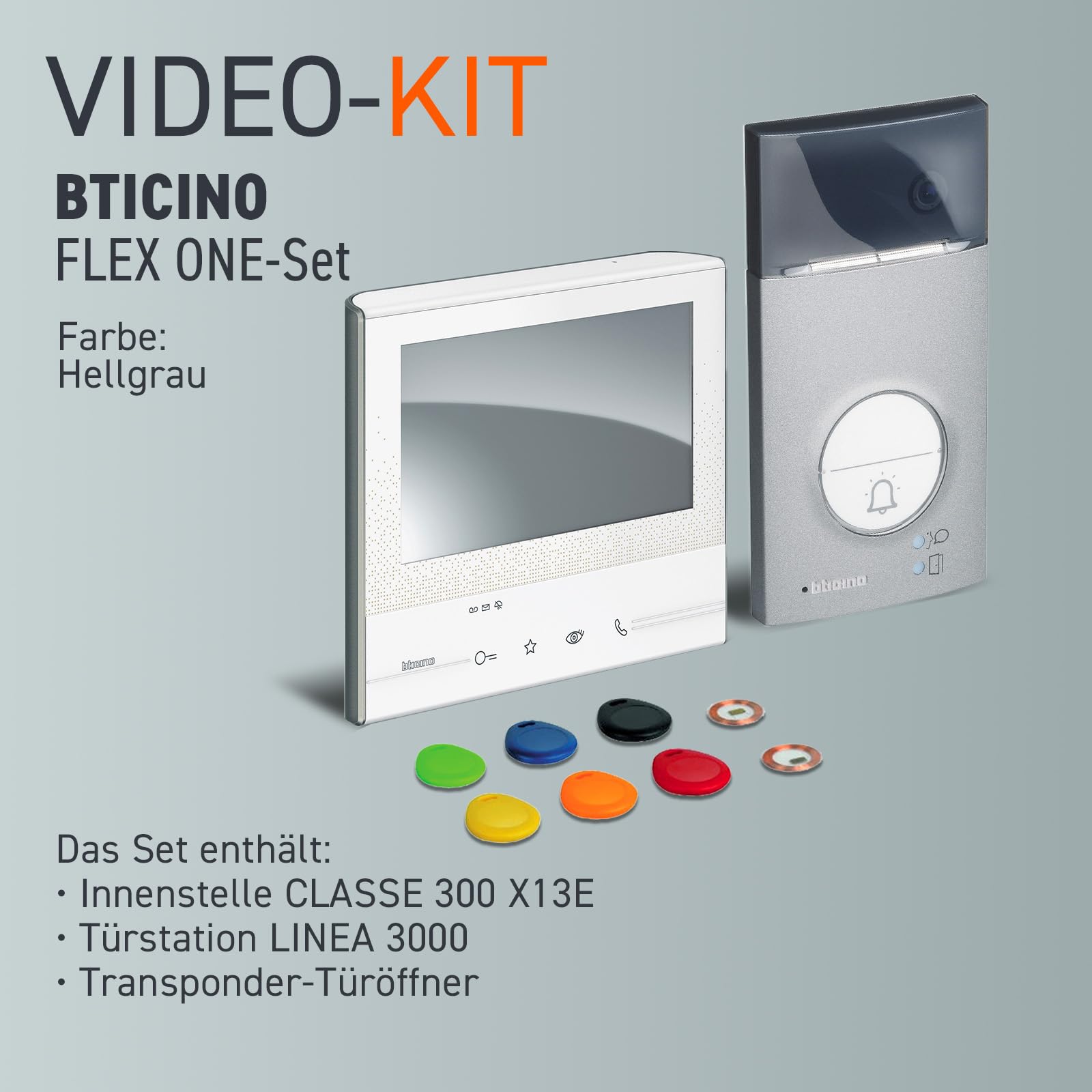 Bticino Single Family WIFI Video Door Phone Kit 1 External 1 Internal Monitor - Dettaglio