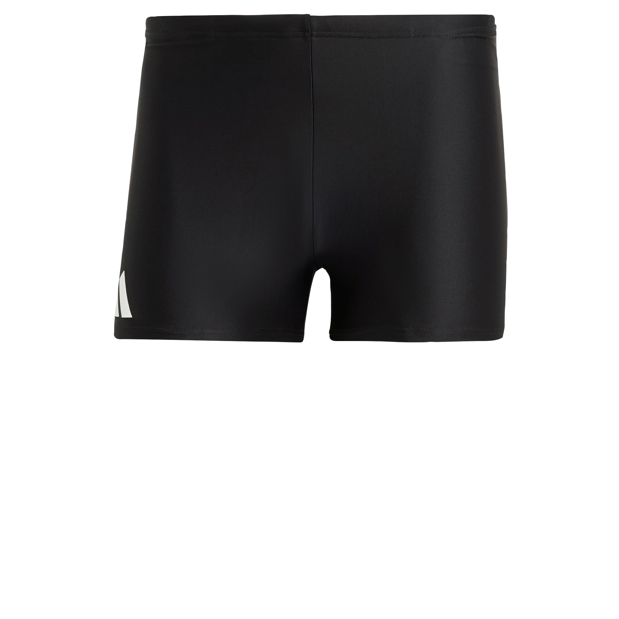 adidas Men's Solid Swim Boxers, Black/White, XS Short