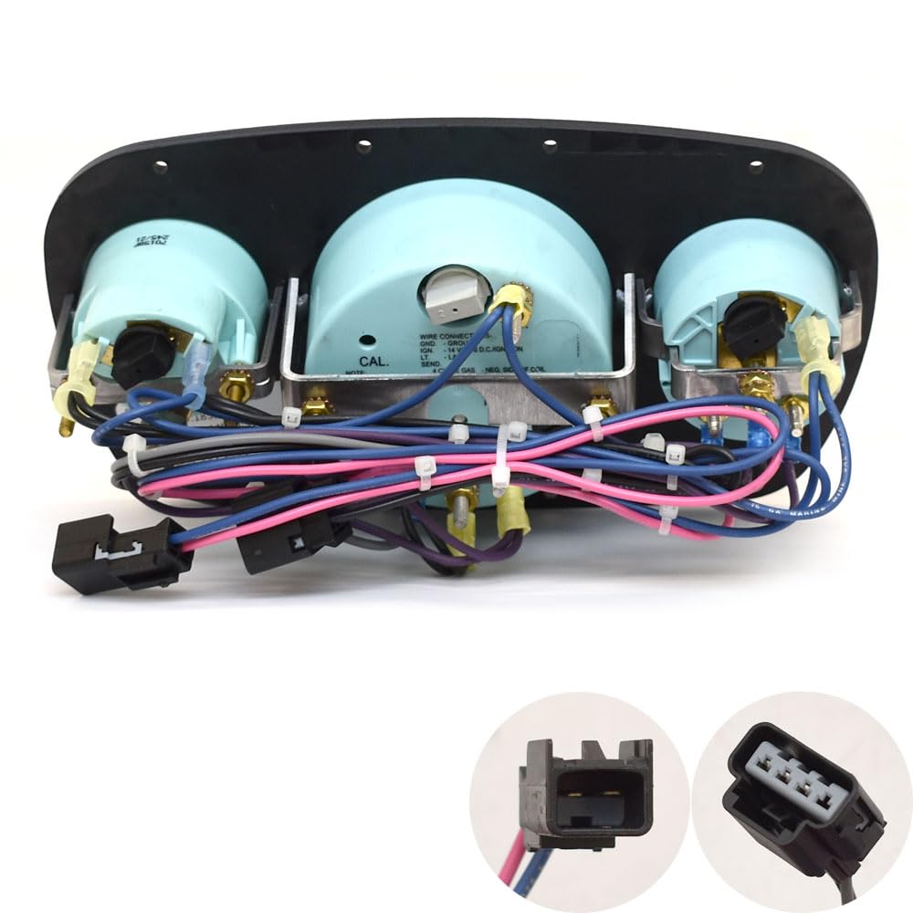 Mako Boat Gauge Panel 185874 | Pro Skiff 19 CC Matte Black