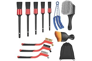 Car Detailing Brush Set for Superior Car Cleaning