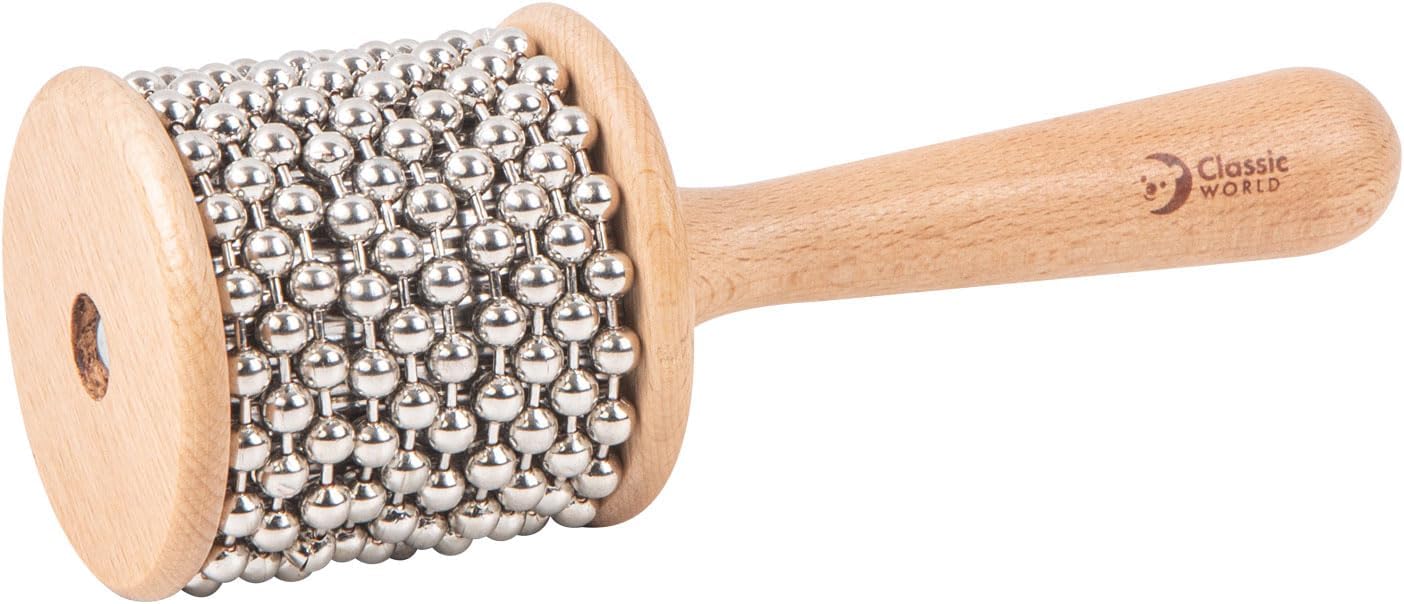 Classic World Wooden Bead Shaker Percussion