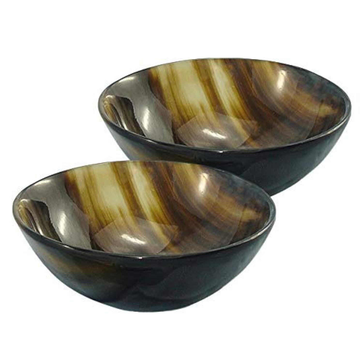 Buy Mythrojan Horn Bowl Handcrafted Small Serving Bowl with 100