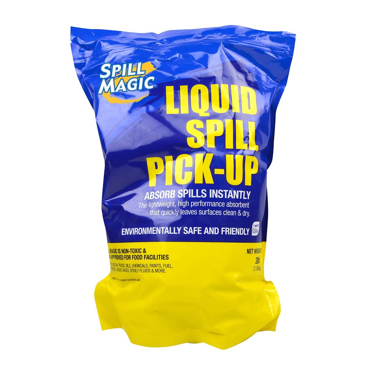 Spill Magic All-Purpose Absorbent Powder, 3 lb Bag