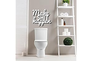 Make Shit Happen Metal Wall Art: Elevate Your Home Decor with Humor and Inspiration