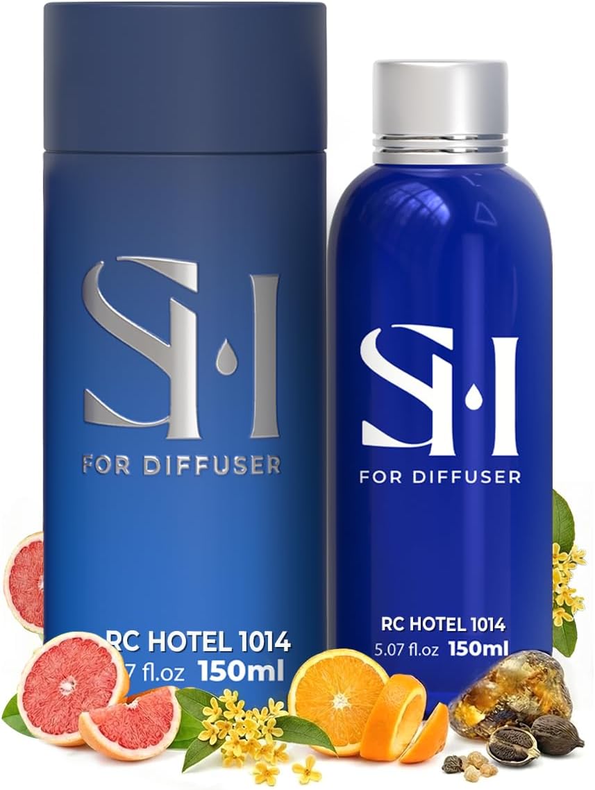 Inspired by Ritz C Hotel No.1014 Hotel Diffuser Oil Refill, 5.07 Fl oz | 150ml, Luxury Home Scent Fragrance Oil for Diffuser Ultrasonic and Waterless Diffuser Oil and Crafting, Long-Lasting Aroma