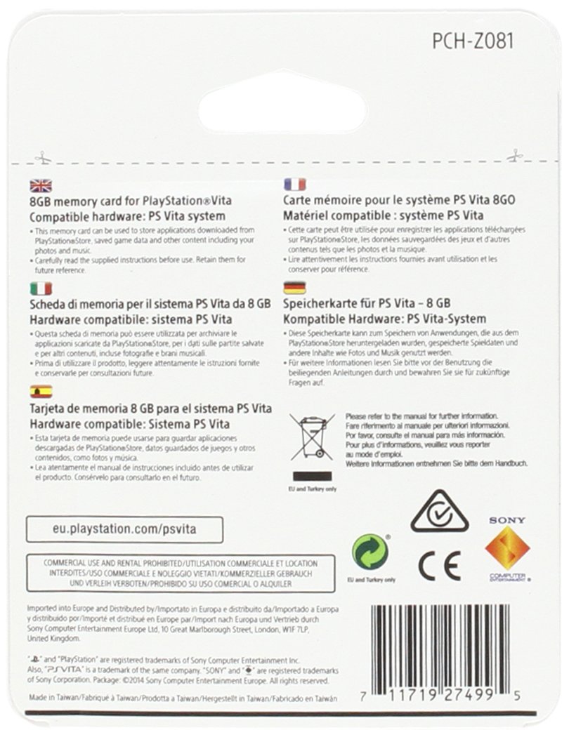 Carte Mémoire 8 Go - version 2