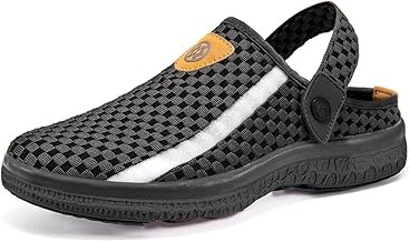 Summer Clogs and Mules for Unisex Adult Slip On Beach Sandals Pool Flip Flops Home/Garden Breathable Slippers Women Men 36-48
