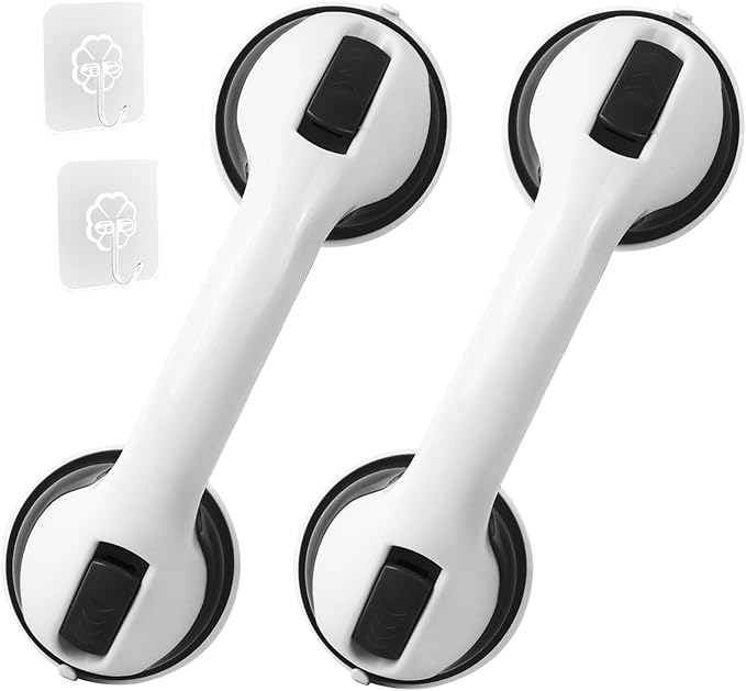 Suction Bathroom Grab Rails, Happybase 12 inch Hand Rail for Disabled
