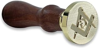 Square & Compass Masonic Wax Seal - Buy now