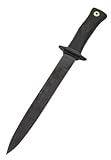 SCORPION-26N 10-3/4" Fixed Blade Hunting Knife with Leather Sheath