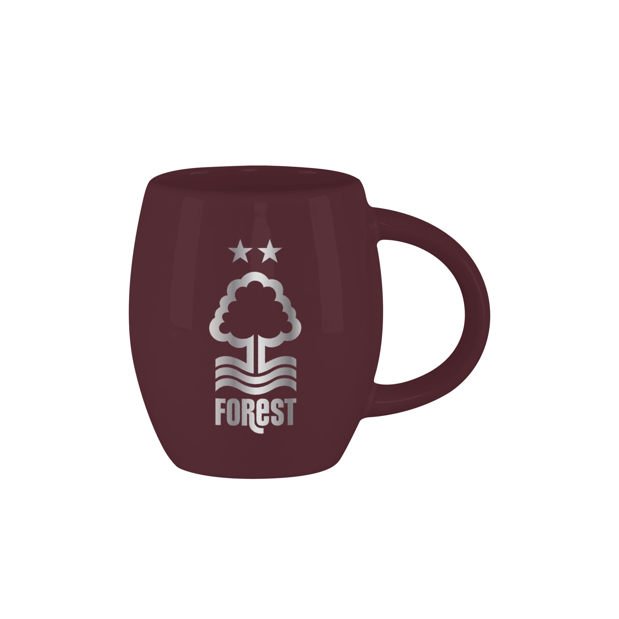 FOCO Officially Licensed Nottingham Forest FC Metallic Slogan Tea Tub Mug