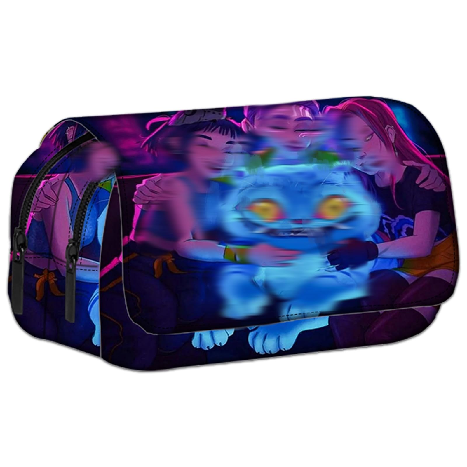 Heartsking Kpop Large Capacity Pencil Case, Double-Sided Printing Storage Pen Case Pen Pouch Bag Stationery Case with Compartment Pencilcase for Girl Student Teens Adult Office Supplies