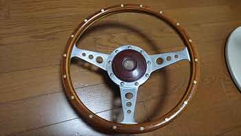 ローバーミニ用モトリタレザーステア ローバーミニモトリタ ステアリングホイール レザー 黒 - メルカリ