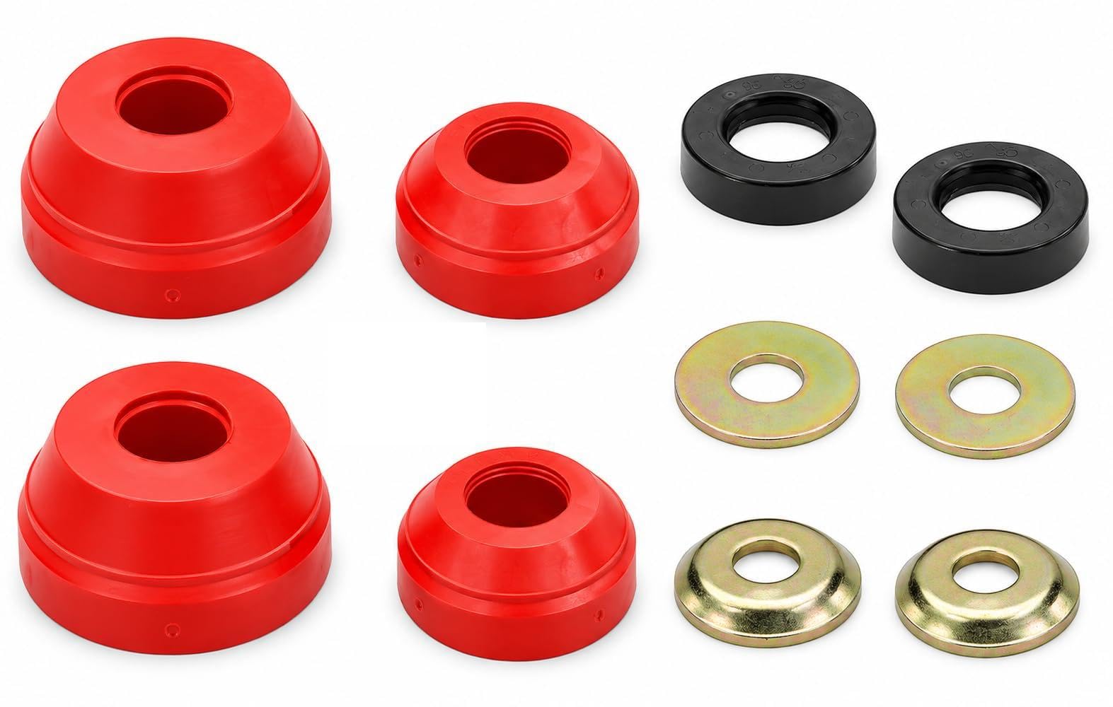 Amazon.com: (Pair) Front Suspension Radius Arm Bushing Kit for
