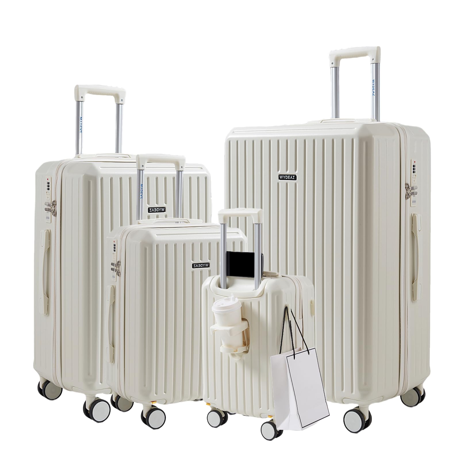 Maleta de Viaje Grande 76x50x32 cm Rígida ABS + PC con Cerradura TSA – Ideal para Facturación 23 kg, Ruedas Giratorias 360º Silenciosas — view 58