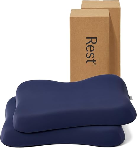 Miniatura 17 de REST® Evercool® Almohada Refrescante, Tela de Carcasa Instantáneamente Fría al Tacto y Núcleo de Esponja de Silicona Transpirable para Regulación