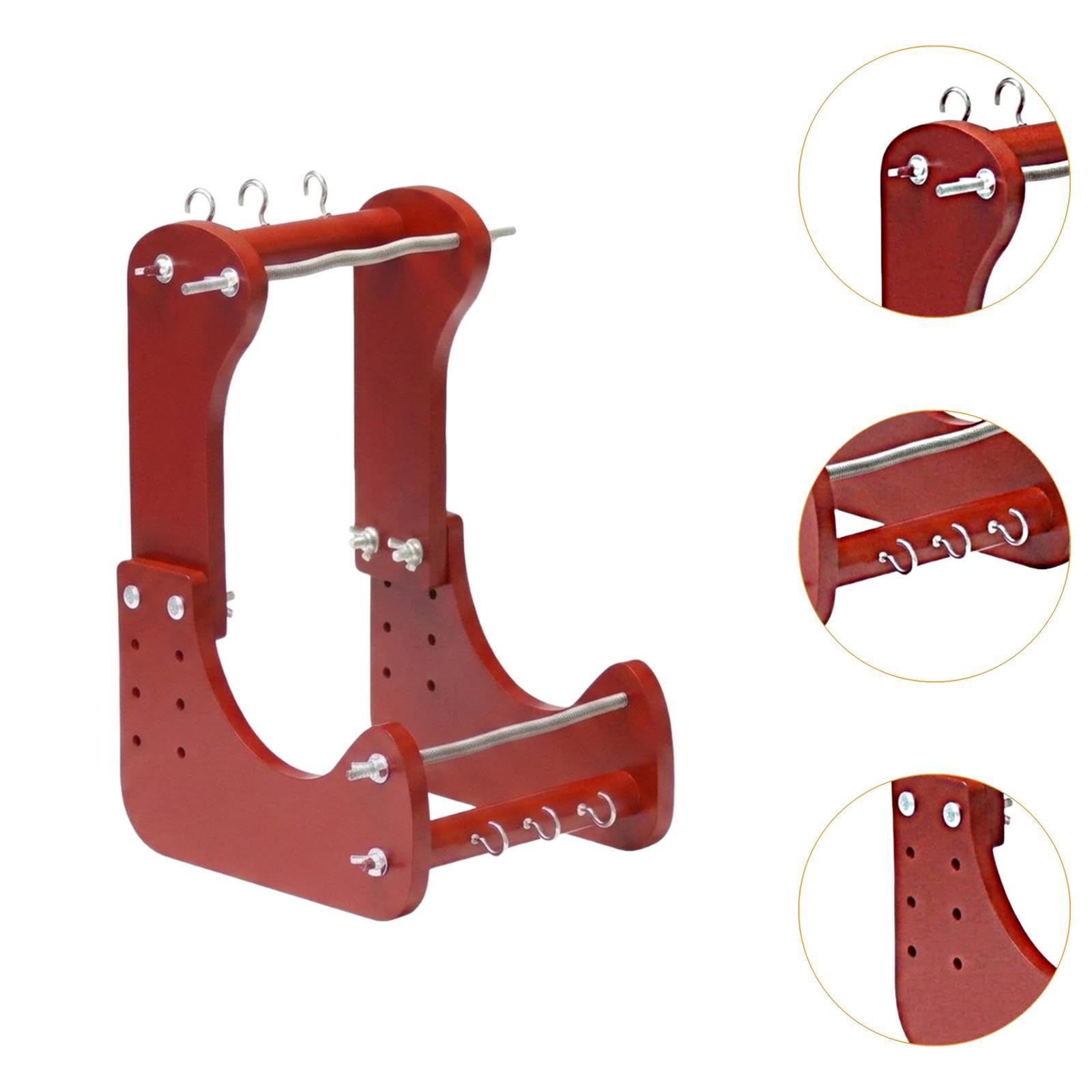 Telaio per Perline Regolabile da Terra per la creazione di Gioielli, Telaio in Legno per Tessitura di Perline per Adulti, Accessori per la Lavorazione