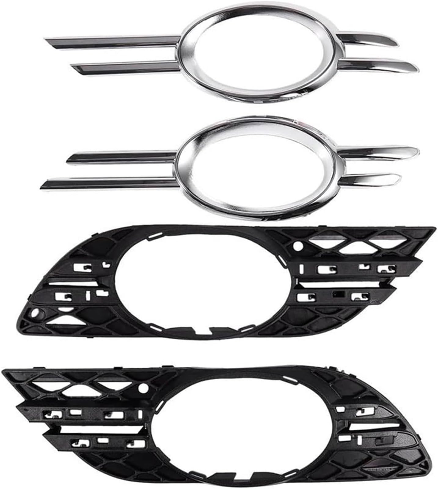 Cache antibrouillard cassé Mercedes W211 solution kit calandre de rechange E320 - 7