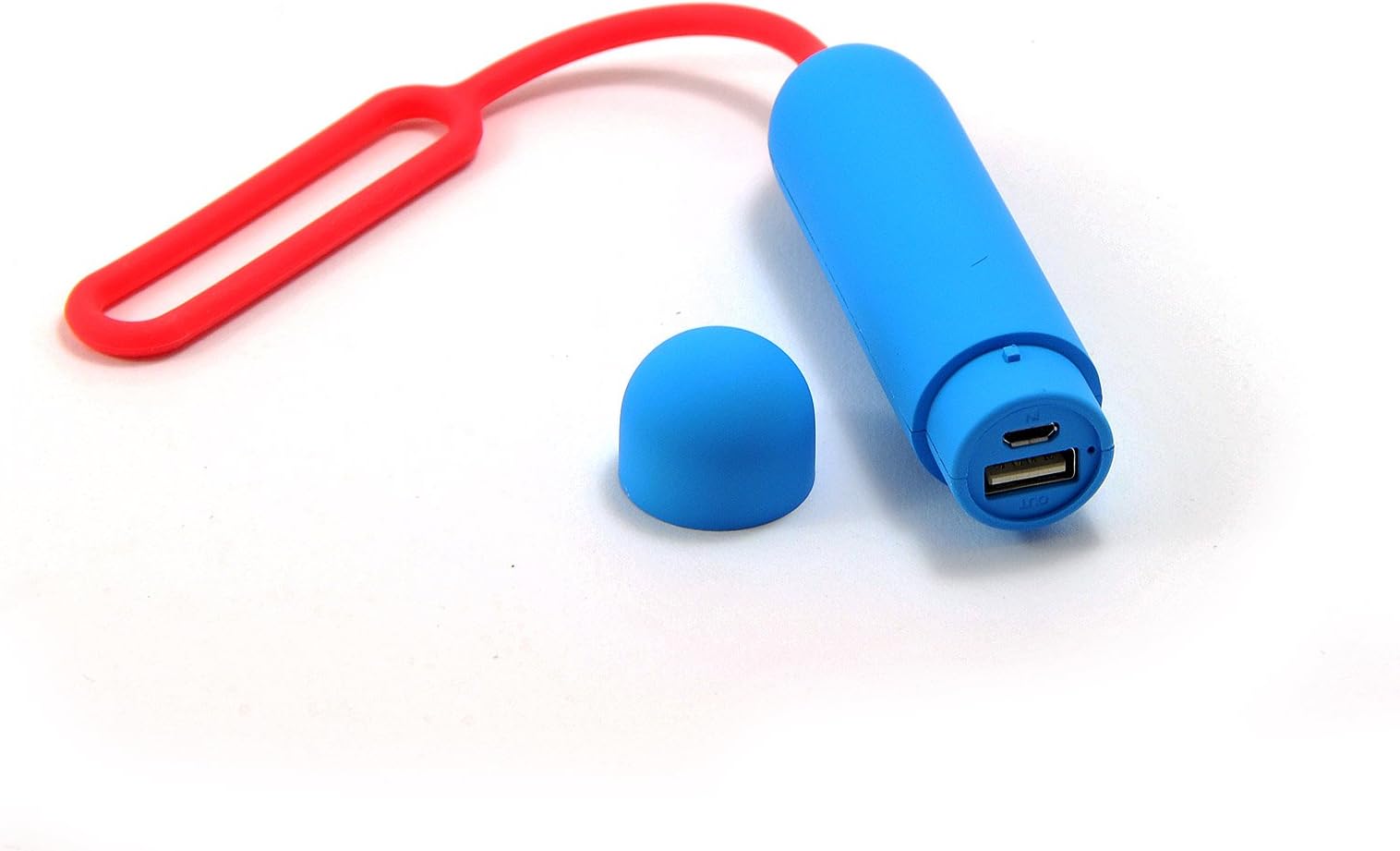 ITL Blue Bag Strap Series External Battery Packs 2200mAh Portable Backup Power Bank for Iphones, Ipads, Android Cell Phones, any Smart Phones, Touch Screen Tablets, Mp3 Players & Portable CD/DVD Players (B - ITL Bag Strap Series 2200mAh Blue)