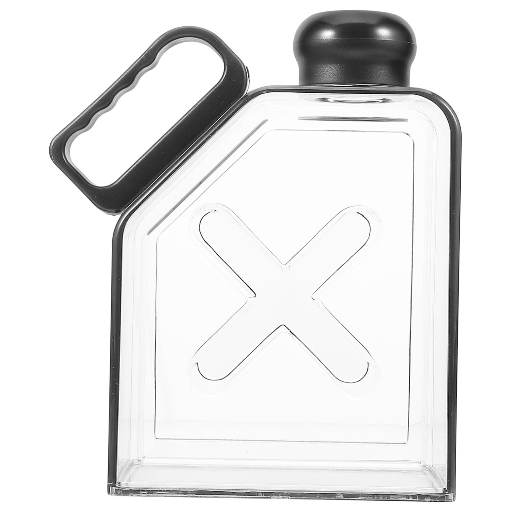 Gourde réutilisable portable et bouteille d'eau plate transparente 500ml - 8