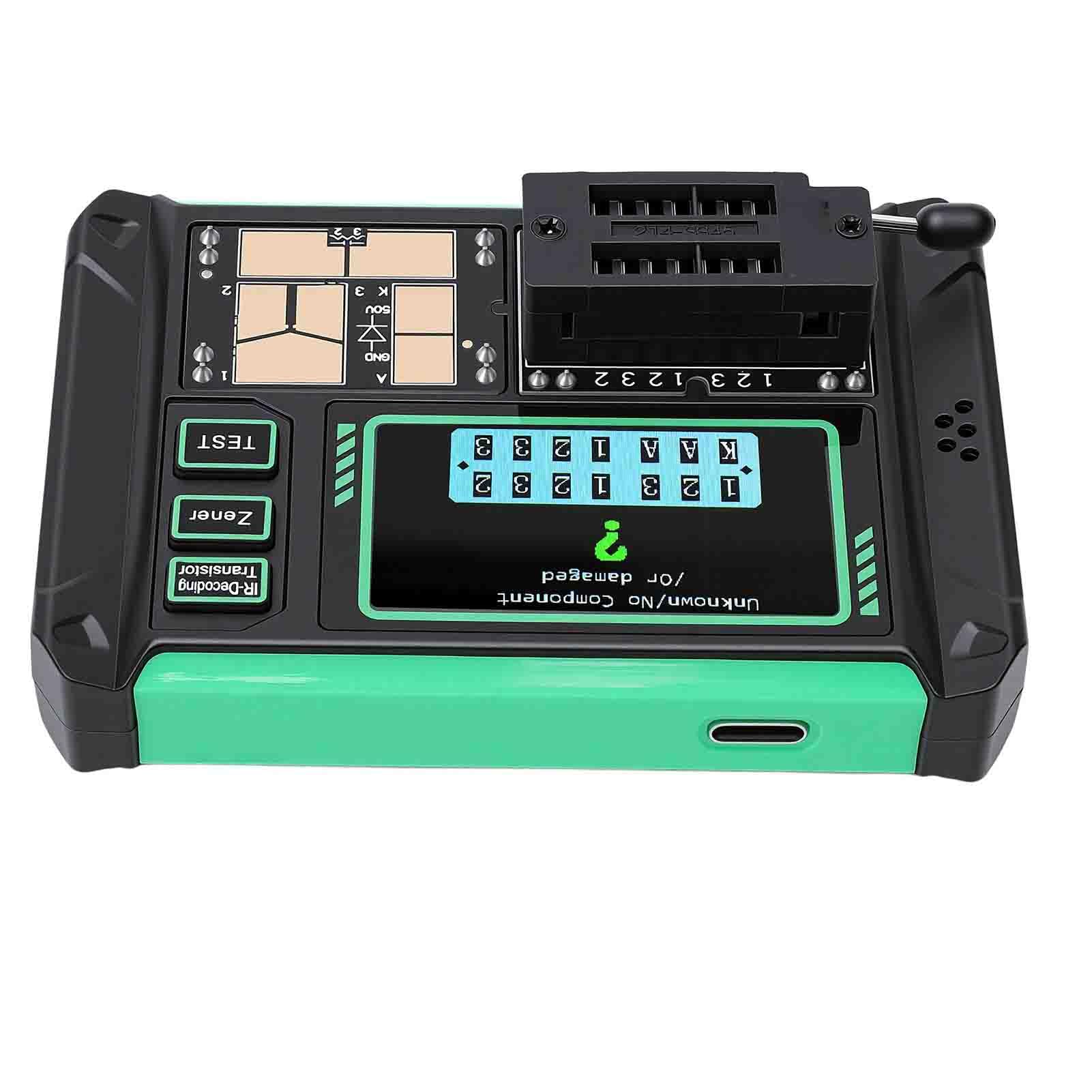 Sorandy Probador de Transistores Identificación Automática Pantalla de
