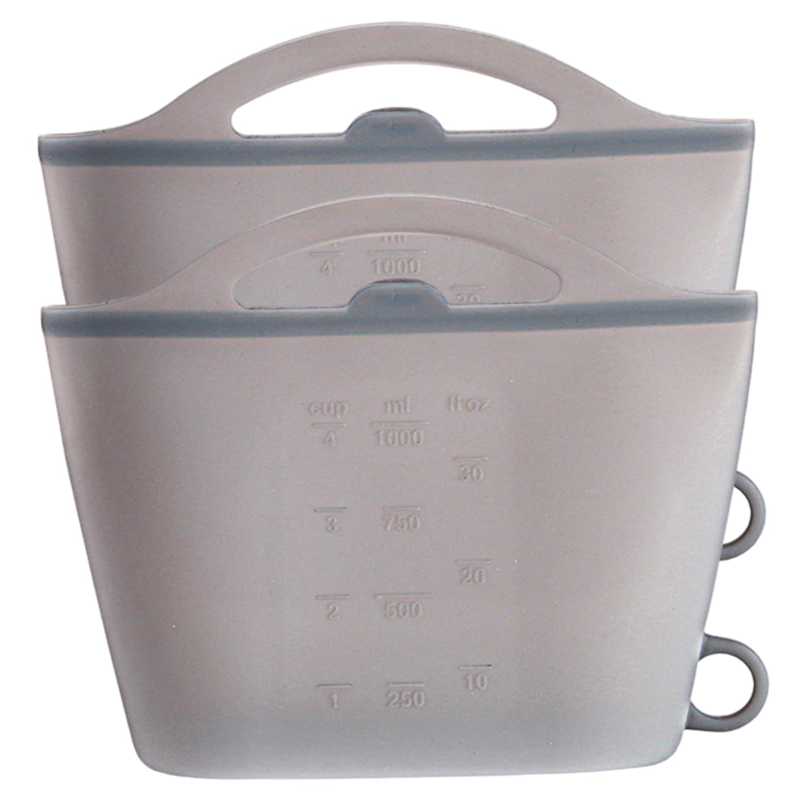 2 sacchetti sterilizzatori per microonde sacchetti flessibili in silicone per microonde da 1000 ml sterilizzatore per ciucci a tenuta stagna con maniglia