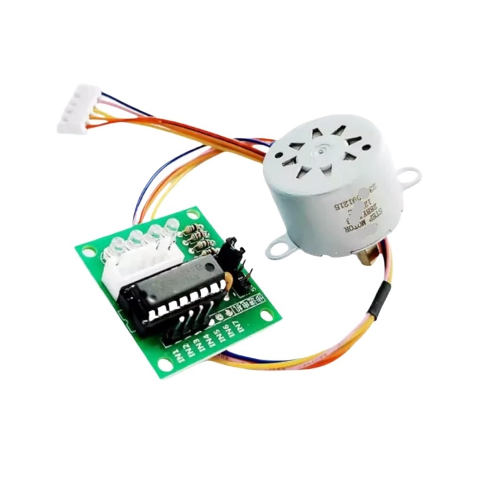 Module de moteur pas à pas 12V 28BYJ48 avec carte de pilote ULN2003