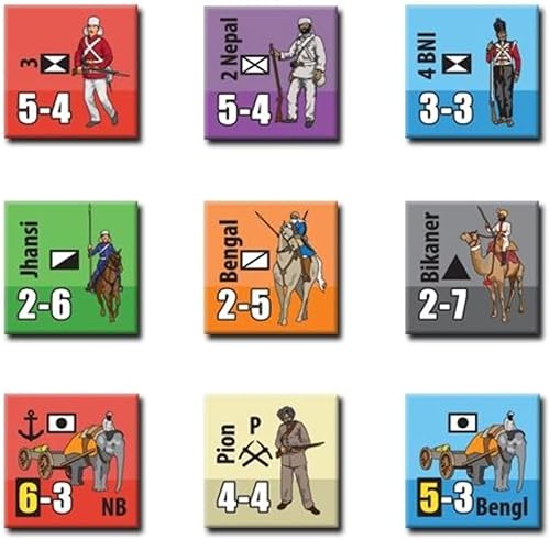 Miniatura 3 de DG: Revista de estrategia y tácticas # 320, con Sepoy Motín, 1857-8, Juego de mesa