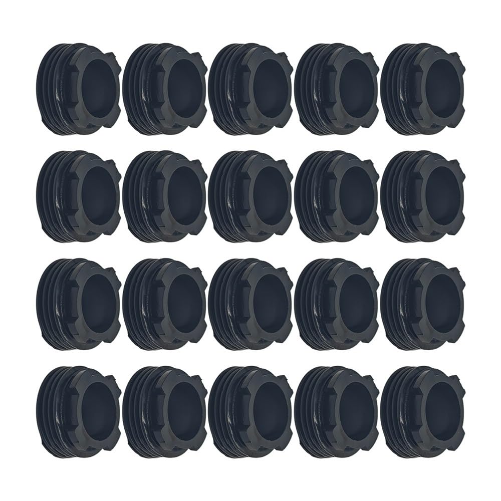 20 Engranajes helicoidales de Aceite compatibles con Motosierra Champ 61, 66, 162, 266, 268, 272XP, 625, 630 y 670 (5015138-01)