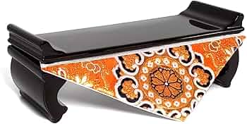 Amazon|漆ぷろだくと ワラビ卓 三角打敷セット 本漆塗り 溜塗り 前卓