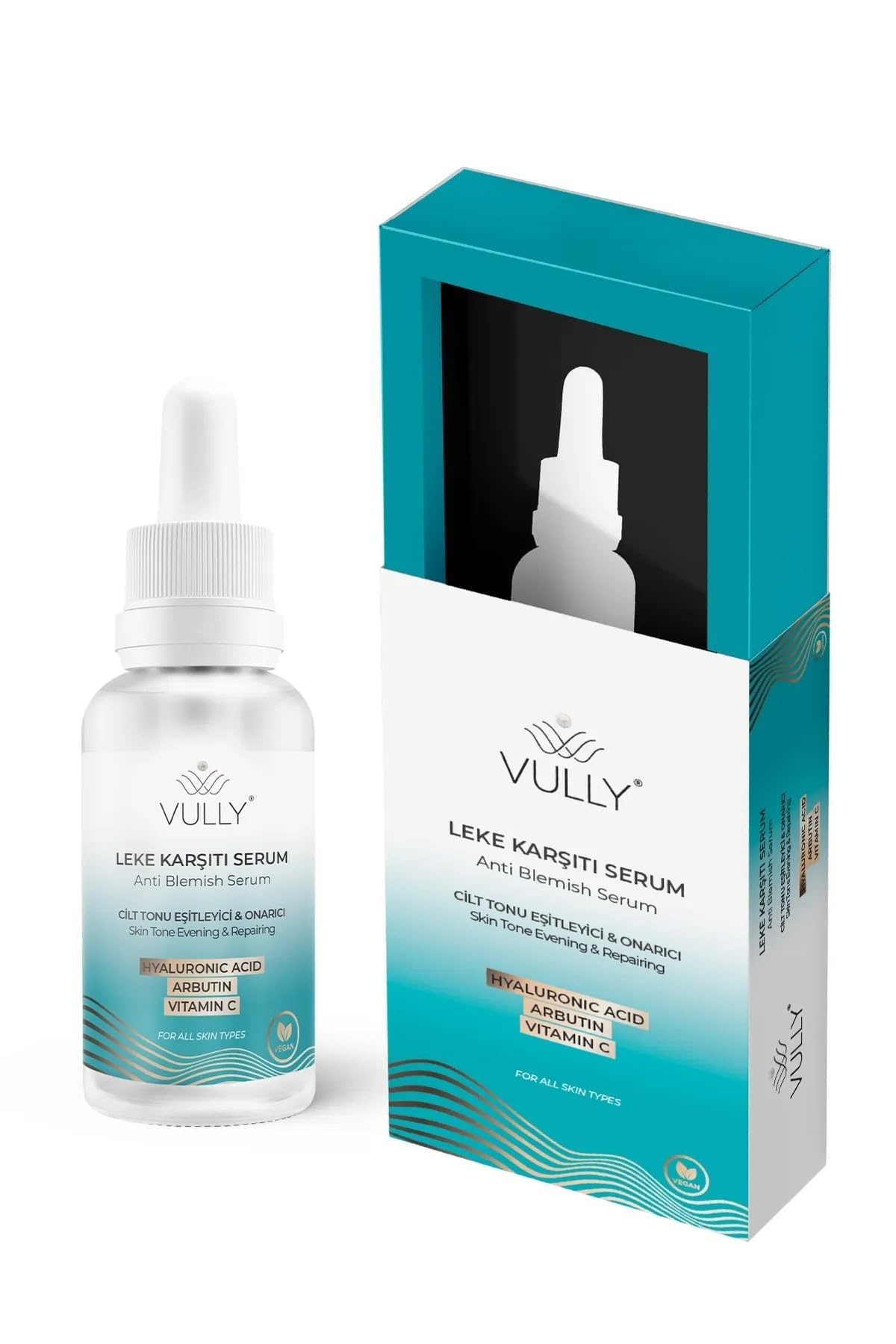 Cilt Tonu Eşitleyici Onarıcı Leke Karşıtı Serum 30ml Yüzde İki Arbutin Yüzde İki Hyaluronic Yüzde İki Vitamin C