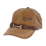 Outback Trading Company Unisex 1482 Waterproof 6-Panel Breathable Cotton Oilskin Equestrian Baseball Cap - One Size