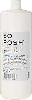 So Posh Iâ€™m So Fantastic Dog Conditioner - with Argan Oil, Keratin & Collagen, Suitable for All Breeds, Detangling, Moisturizing & Nourishing, Silicone & Paraben Free, 1:10 Concentrate 33.8 Oz