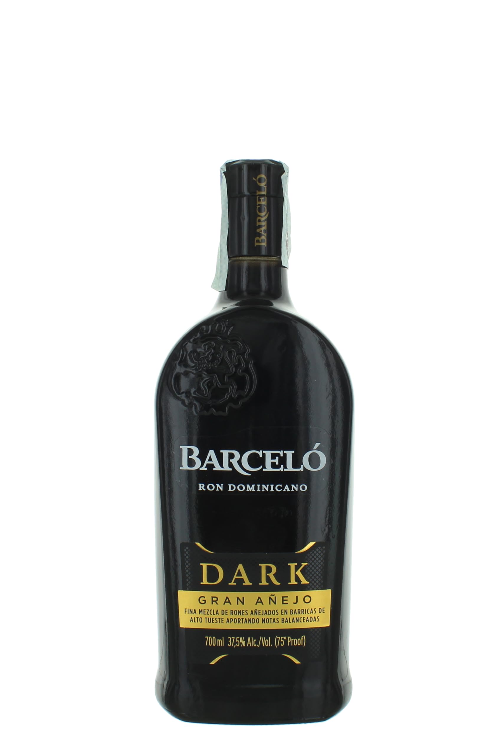 Barceló Gran Anejo Dark Series Dominican Rum | 70cl | 37.5% vol | Dark Rum | B Corp | Made in the Dominican Republic From Sugar Cane Juice | Aged for 6 years | Perfect Neat or in Cocktails