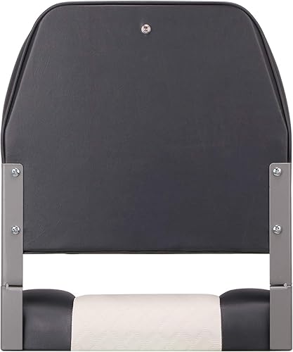 Miniatura 6 de XGEAR Asiento de barco de lujo con respaldo bajoalto, asiento plegable para barco de pesca