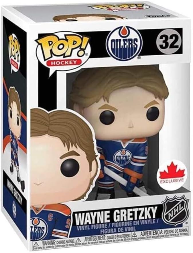 Pop Vinyl Wayne Gretzky NHL Legends Exclusive Funko Figure #32 Edmonton Oilers