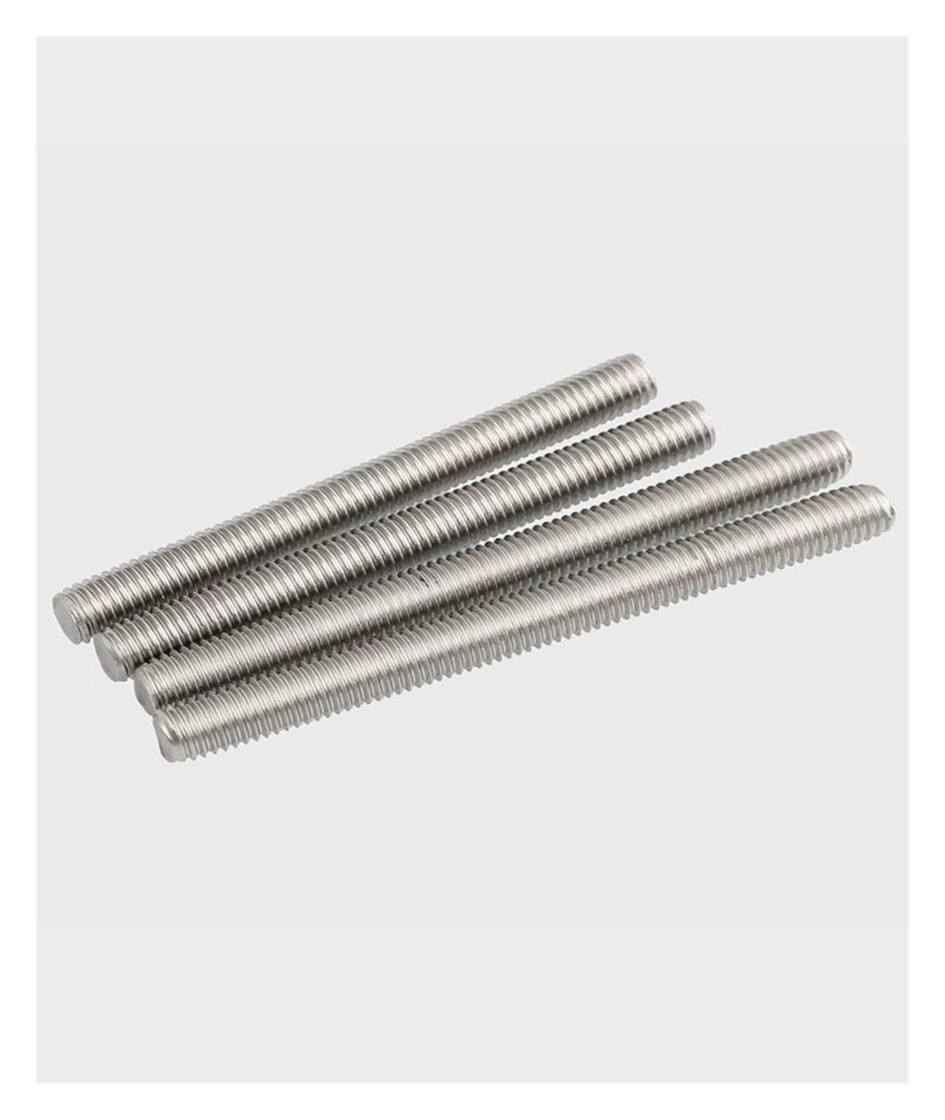 Varilla roscada, 1 pieza M2-M20 304, varilla roscada de acero inoxidable, perno sin cabeza, varilla de eje de rosca completa, espárrago de barra(M16x500)