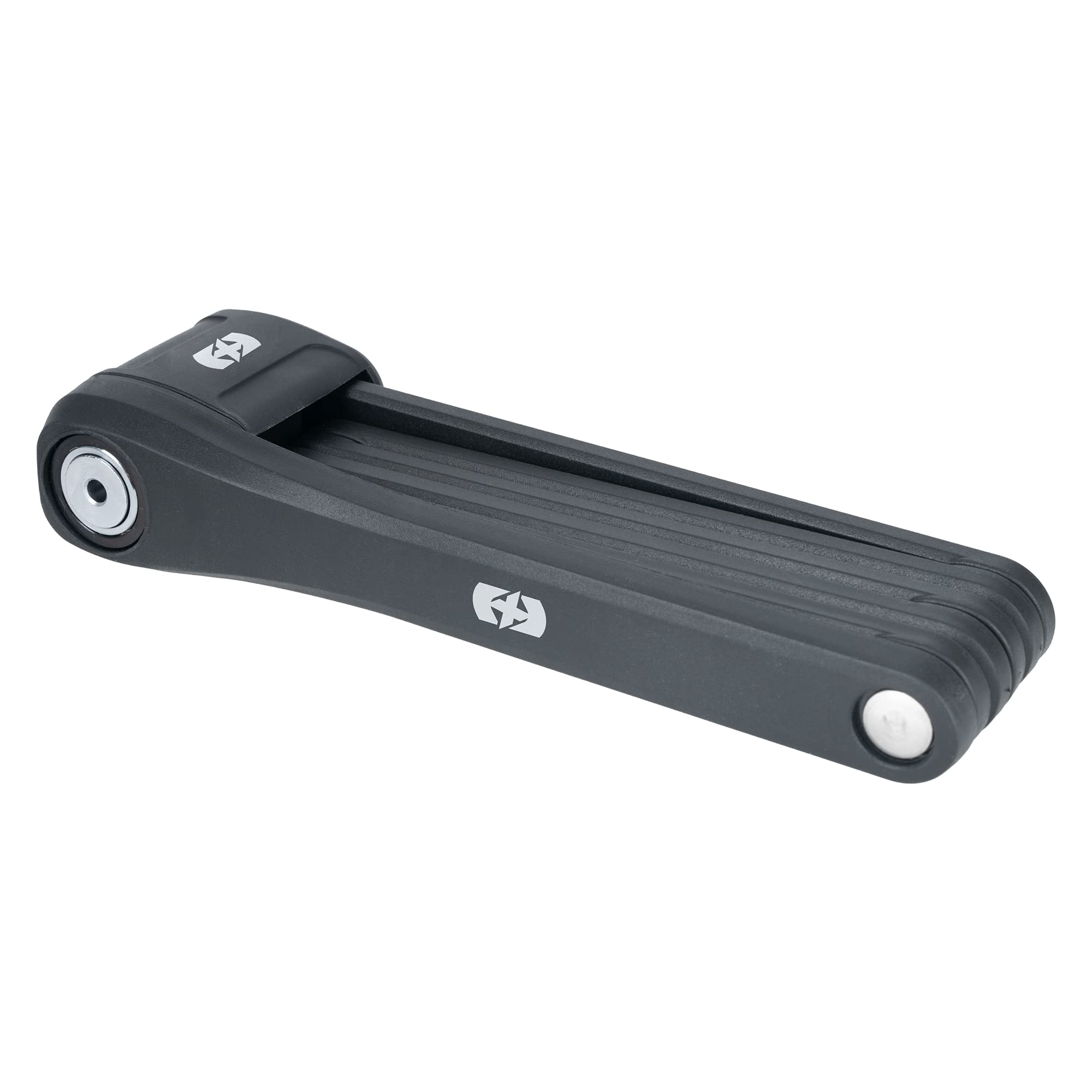 Oxford Products LK511 LinkLock GL składany zamek rowerowy, sprzedawany bezpieczny, złoty, czarny