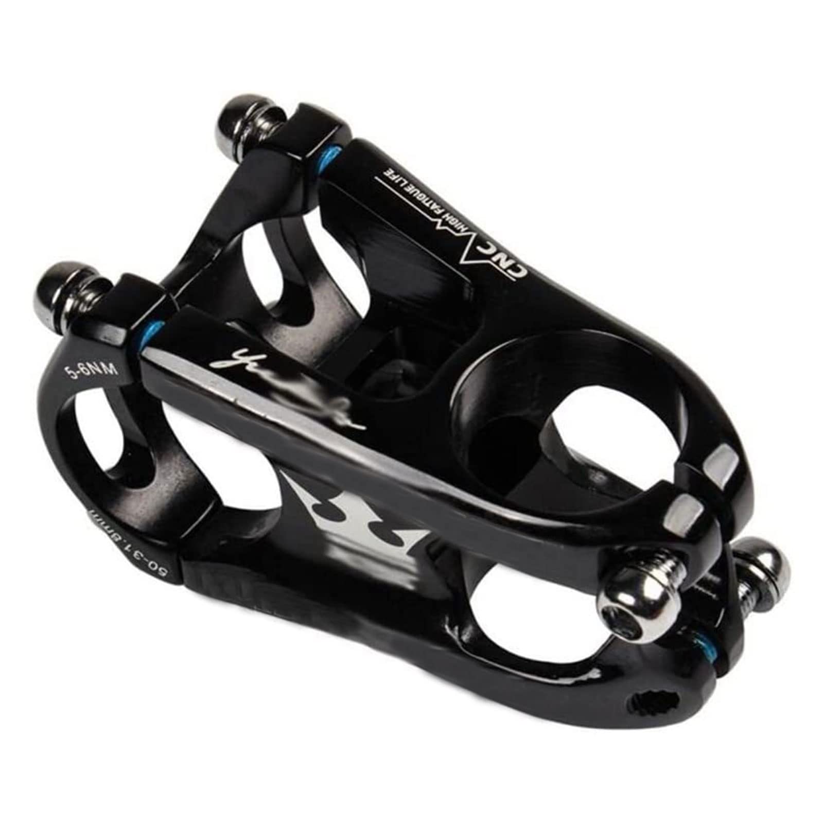 ZECHAO MTB Aluminium Stem,Mountain Bike Stem Potence Titanium Bolts Short HandleBar Stem For 28.6mm Bicycle Fork Part Bike Stem