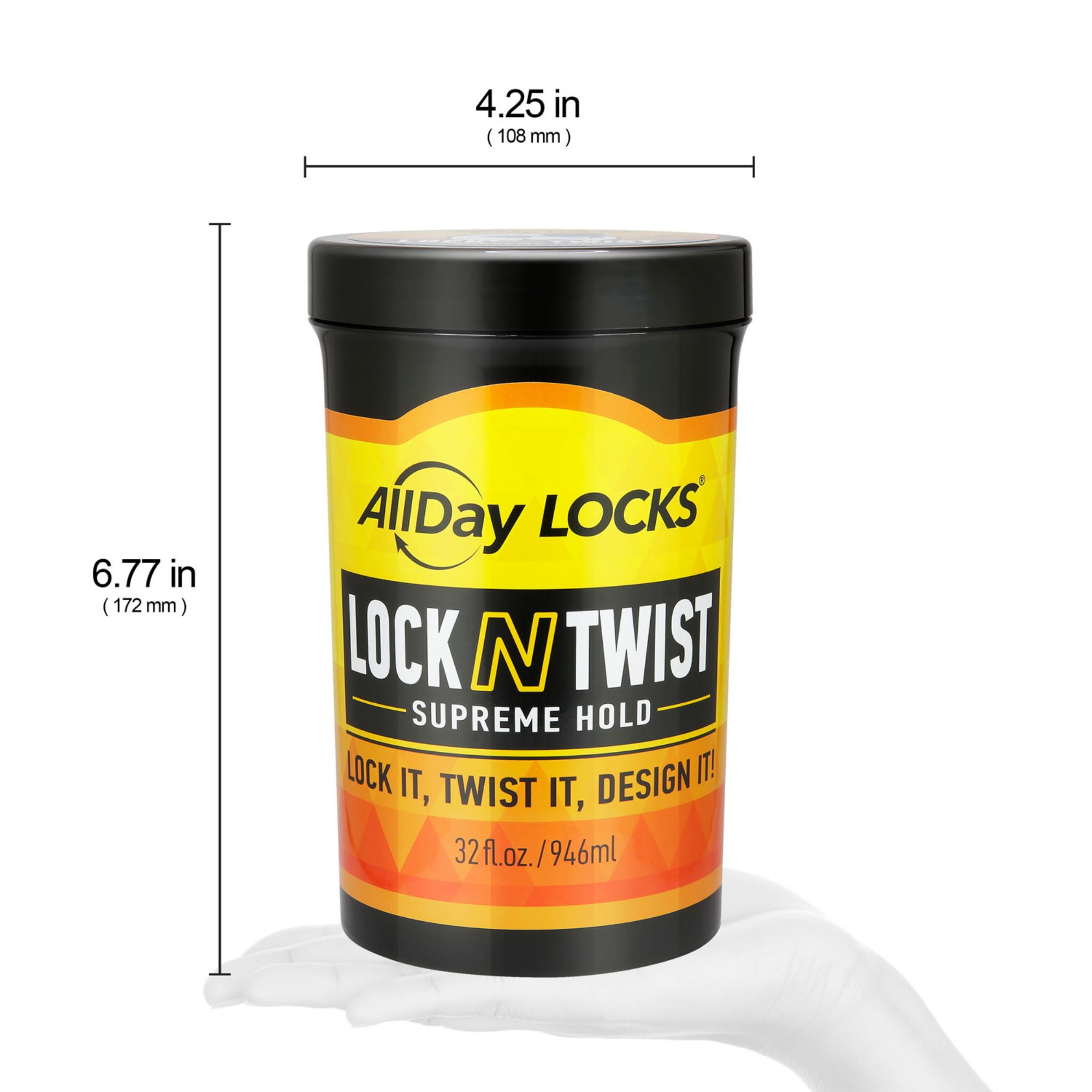 Amazon.com : AllDay Locks Lock N Twist Supreme Hold - Extreme