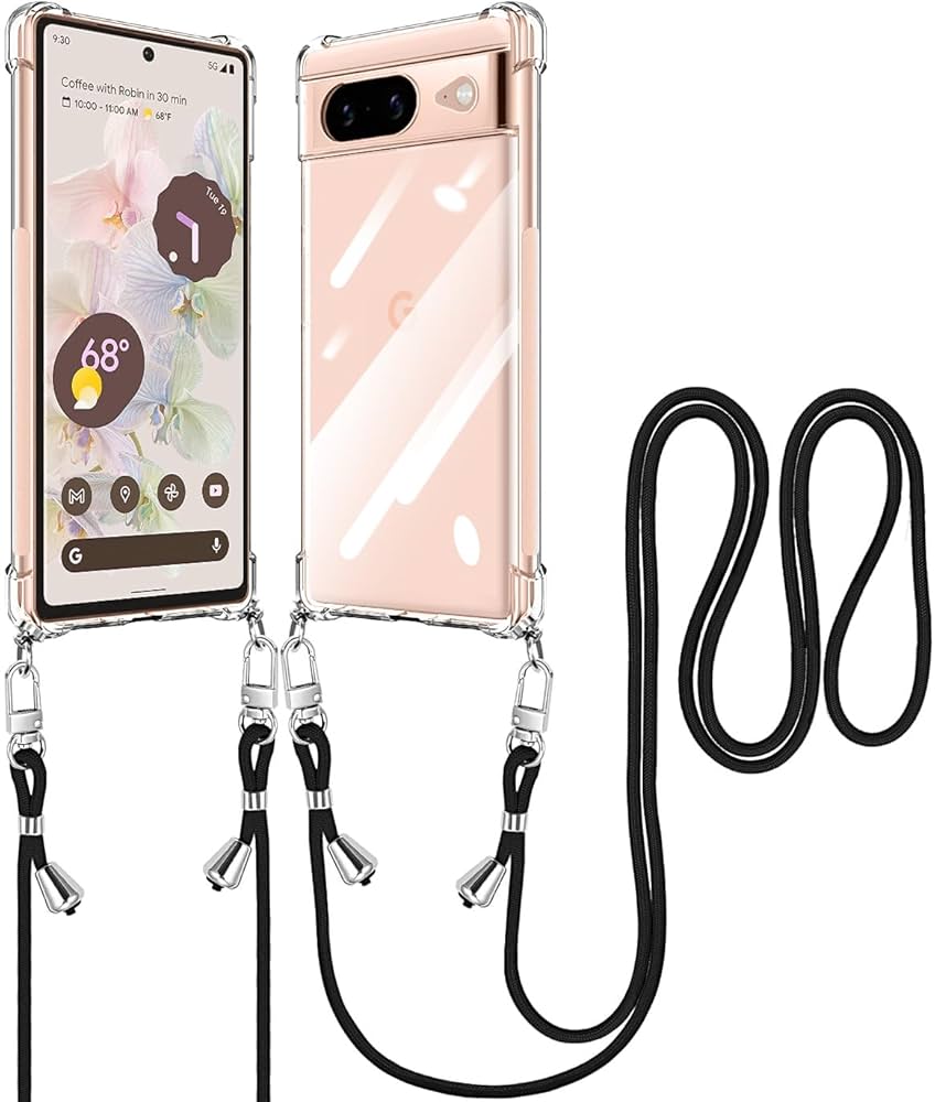 Amazon.co.jp: Pixel 8 用 ケース クリア ショルダー Pixel8 用