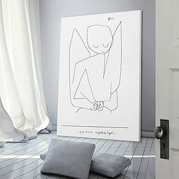 Amazon.co.jp: パウル・クレー（忘れっぽい天使）ポスター